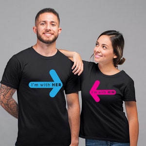 his and hers shirts Matching Couple T Shirts, Valentines Day Shirt Gifts, Couples shirts, Couple gift
