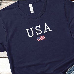 team usa shirt patriotic shirt american flag shirt usa national team soccer women t shirt usa flag shirt unisex t shirt soccer jersey image 1