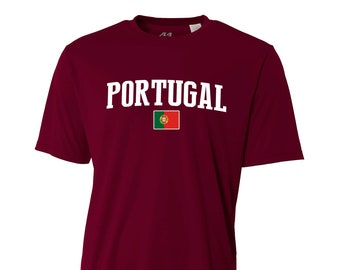 Portugal soccer jersey national team  Customized Name and Number for kids , men's and woman's polyester country flag logo