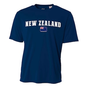 New Zealand soccer jersey national team  Customized Name and Number for kids , men&#39;s and woman&#39;s polyester country flag logo  jersey tees