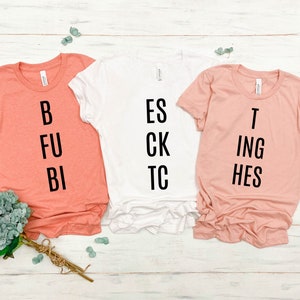 best gifts for friends, womens friends shirt, best friends matching outfits, sibling matching outfit, funny matching shirts