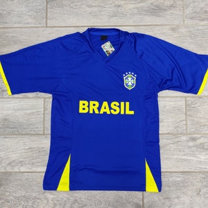 Brazil Sports  Brasil Jersey logo Fan Country Pride Men&#39;s Customized Name and Number