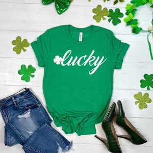 St Patty&#39;s Lucky Shirt, St Patty&#39;s Lucky Women Shirt, Lucky Shirt, St. Patty&#39;s Day Shirts for Men and Women, Shamrock Shirt, Irish Shirt