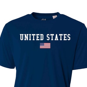 usa shirt patriotic shirt american flag shirt usa national team soccer men adult polyester t shirt usa flag shirt customized any name