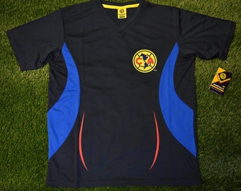 Mens Club America Jersey Soccer official licensed  T-Shirt  all sizes  Adults  Personalized Your Name and Number Aguilas del America Mexico