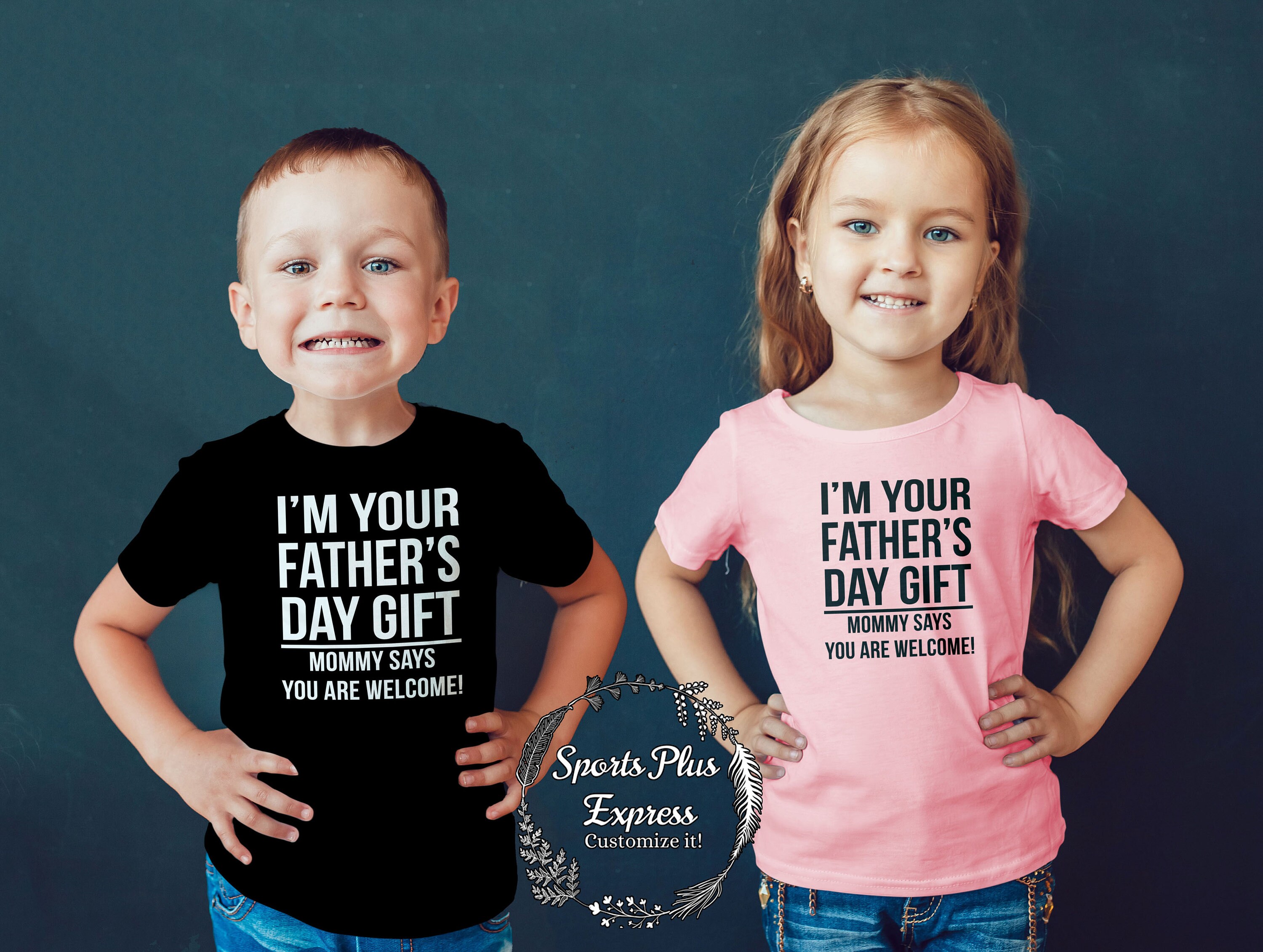 Happy Fathers Day Daddy for Dad from Son/Daughter Toddler/Infant Kids T-Shirt 