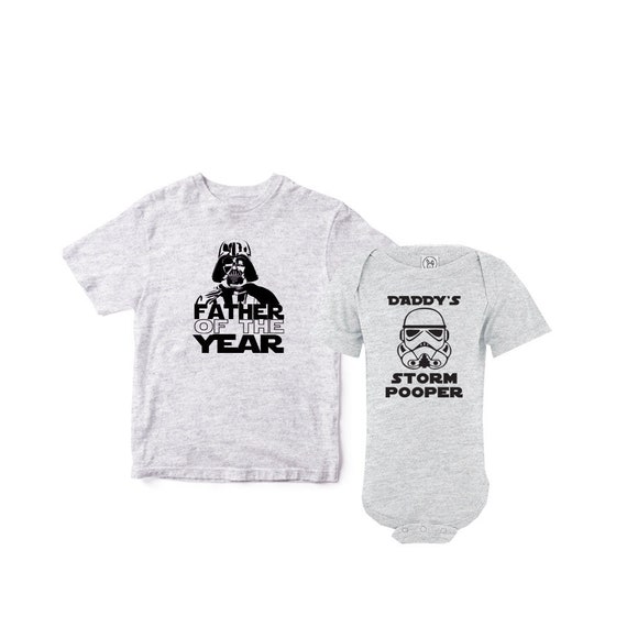 star wars dad and baby shirts