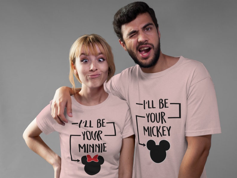 I'll be your Mickey I'll be your Minnie Together Since couple shirts Disney couple shirts Minnie and Mickey image 1