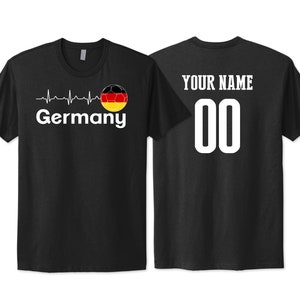 Germany T shirt Flag Logo National Team Football Female 2023 Custom Customized Sports Name Number