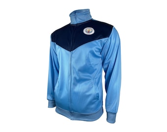 ウェア 97-99season manchester city nylon jacket 1997-99 Manchester City Kappa Track Jacket - 8/10 - (M)