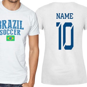 Brasil Brazil Sports T-shirt Fan tee Country Pride Men&#39;s  Customized Name and Number