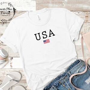team usa shirt patriotic shirt american flag shirt usa national team soccer women t shirt usa flag shirt unisex t shirt soccer jersey image 5