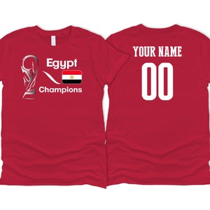 Egypt National Team Country Soccer T shirt Silver Flag Football Print Female Womens Customized Sports Design Name Number