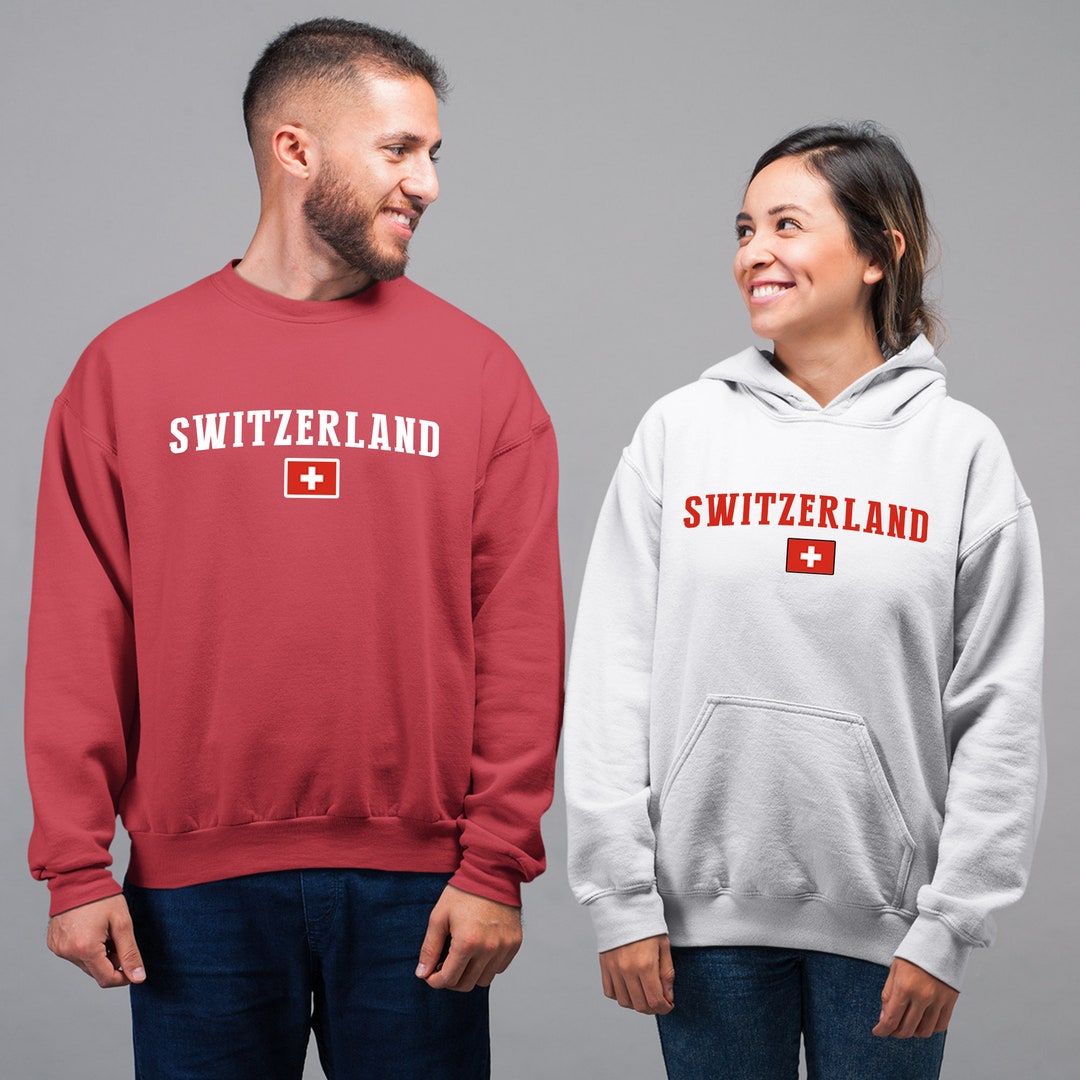 Switzerland Flag Hoodie Sweatshirt Adult Youth Sizes Switzerland Switzerland Flag Hoodie Sweatshirt Adult Youth Sizes Switzerland