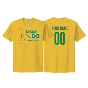 Brazil National Team Womens Female Sports Tank Top Futbol Soccer Flag Gold Colors Design For Adults Printed in USA