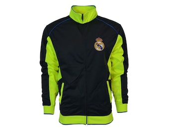 Real Madrid jacket 100% Polyester men's adults Zipper closure by Rhinox