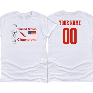United States National Team Country Soccer T shirt Silver Flag Football Print Female Womens Customized Sports Design Name Number