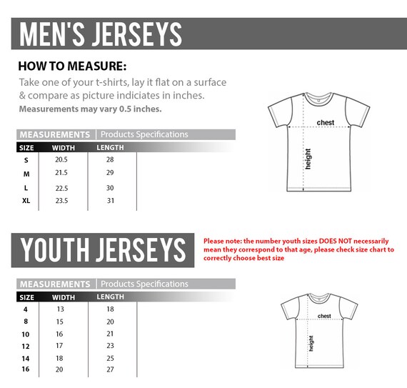 Argentina Clothing Size Chart