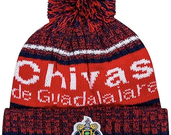Chivas del Guadalajara beanie soccer hat cap winter football Mexico
