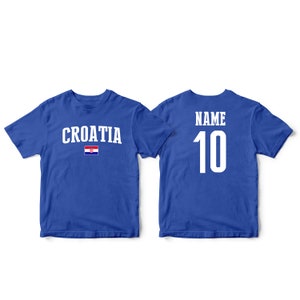 Croatia Sports T-shirt Fan tee  Country Pride Men&#39;s and Kids Youth  Customized Name and Number