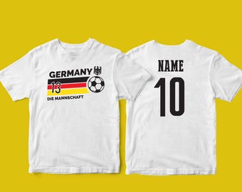 Germany Sports T-shirt Fan tee  Country Pride Men's Customized Name and Number National Team