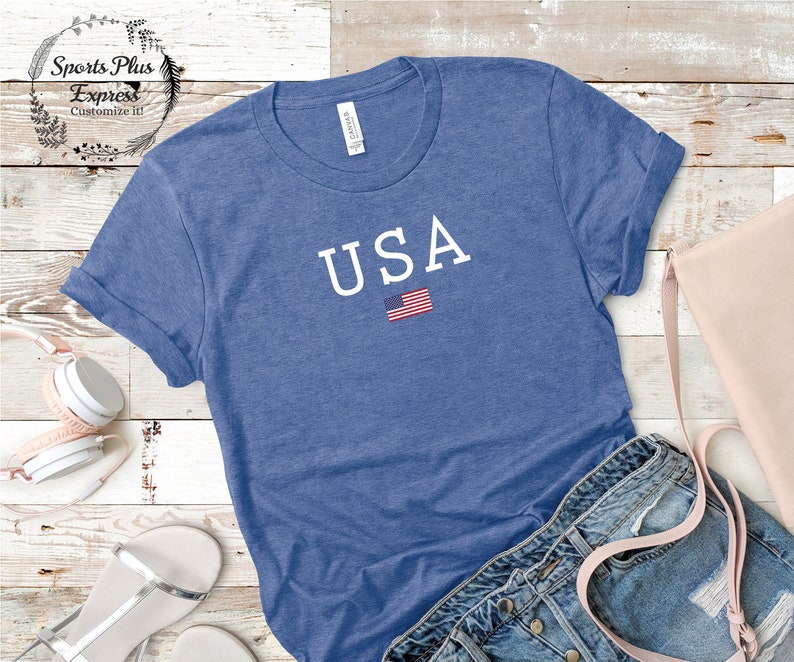 team usa shirt patriotic shirt american flag shirt usa national team soccer women t shirt usa flag shirt unisex t shirt soccer jersey image 7