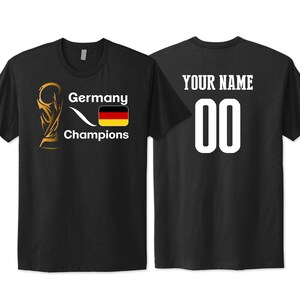 Germany National Team T shirt Flag Logo design soccer Football Female 2023 Custom Customized Sports Name Number