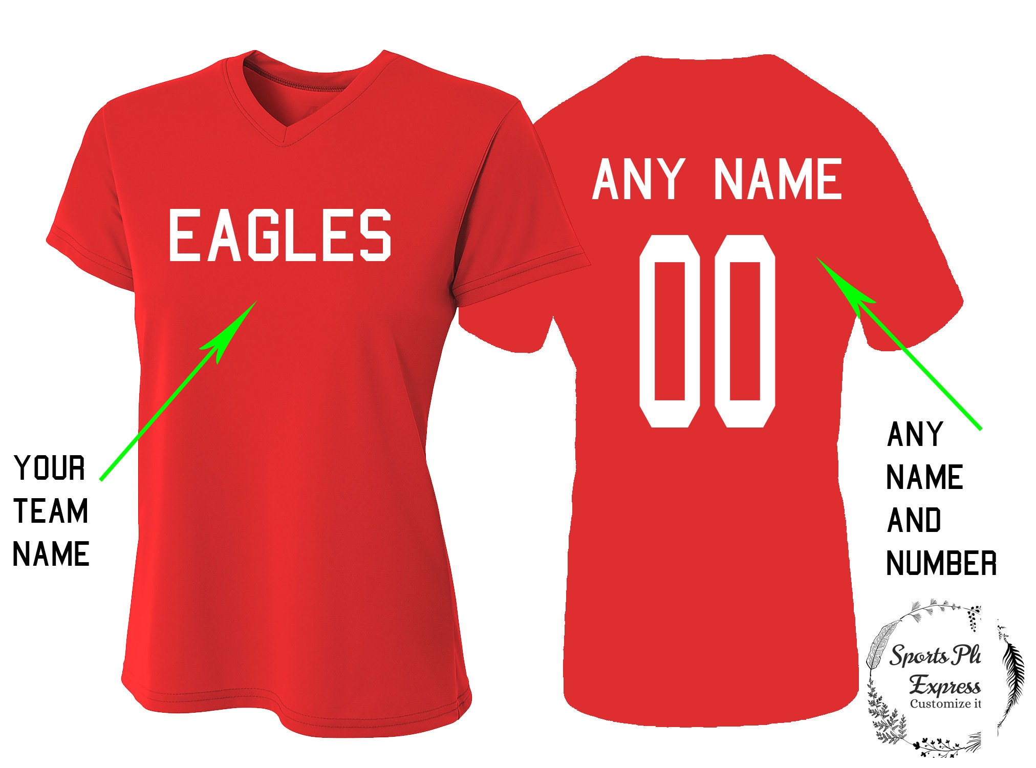 Put name on jersey online