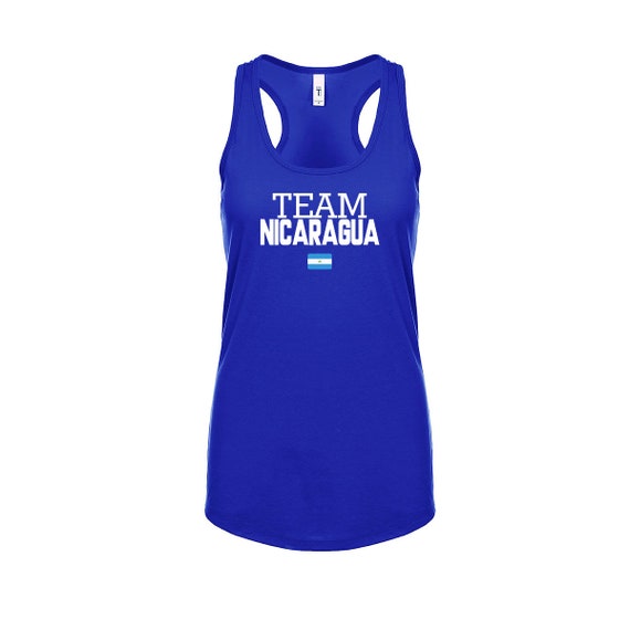 Nicaragua Team Camisetas camisetas Mujer Mujer 100% algodón | Etsy México