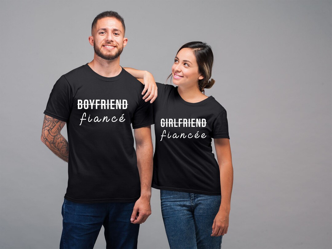 Boyfriend Girlfriend Matching T Shirt Set , Matching Couple T