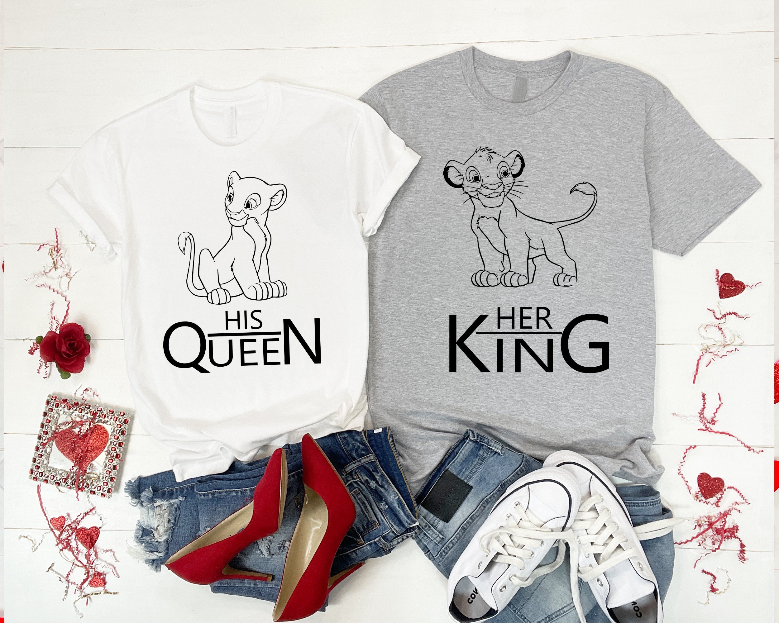 His queen her king lion king shirts hotsell