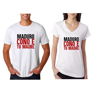 Venezuela T-shirt, Venezuela Tees, Venezuela, Venezuela Fashion Men women&#39;s madurocoñoetumadre Kids Toddlers Bebes Libre