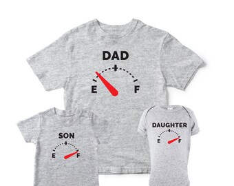 Father Son matching t-shirt set ,dad speed and son set   , daddy and me, Father's day gift for dad -Daddy and me