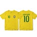 Brazil Sports  Brasil T-shirt Fan tee  Country Pride Men's and Kids Youth  Customized Name and Number 