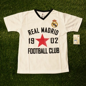 Youth Real Madrid Jersey Soccer official licensed  T-Shirt  all sizes  Adults  Personalized Your Name and Number la liga