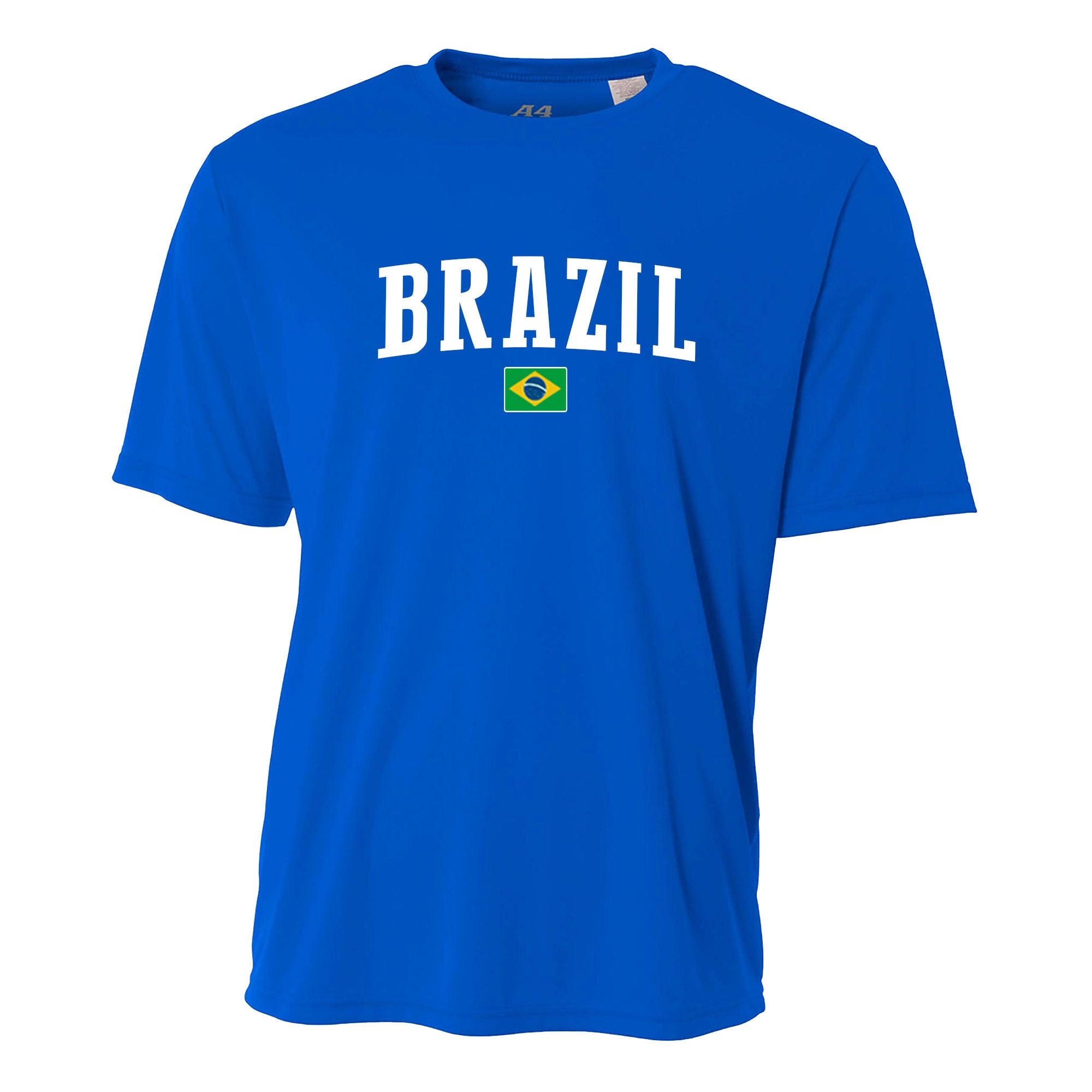 Custom Brazil Soccer Jersey for Kids With Your Name and Number