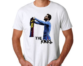 T-shirt for Messi fans new epic celebration Barcelona tshirt Jersey + Kids Sizes