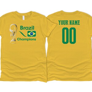 Brazil National Team Country Soccer T shirt Silver Flag Football Print Female Womens Customized Sports Design Name Number