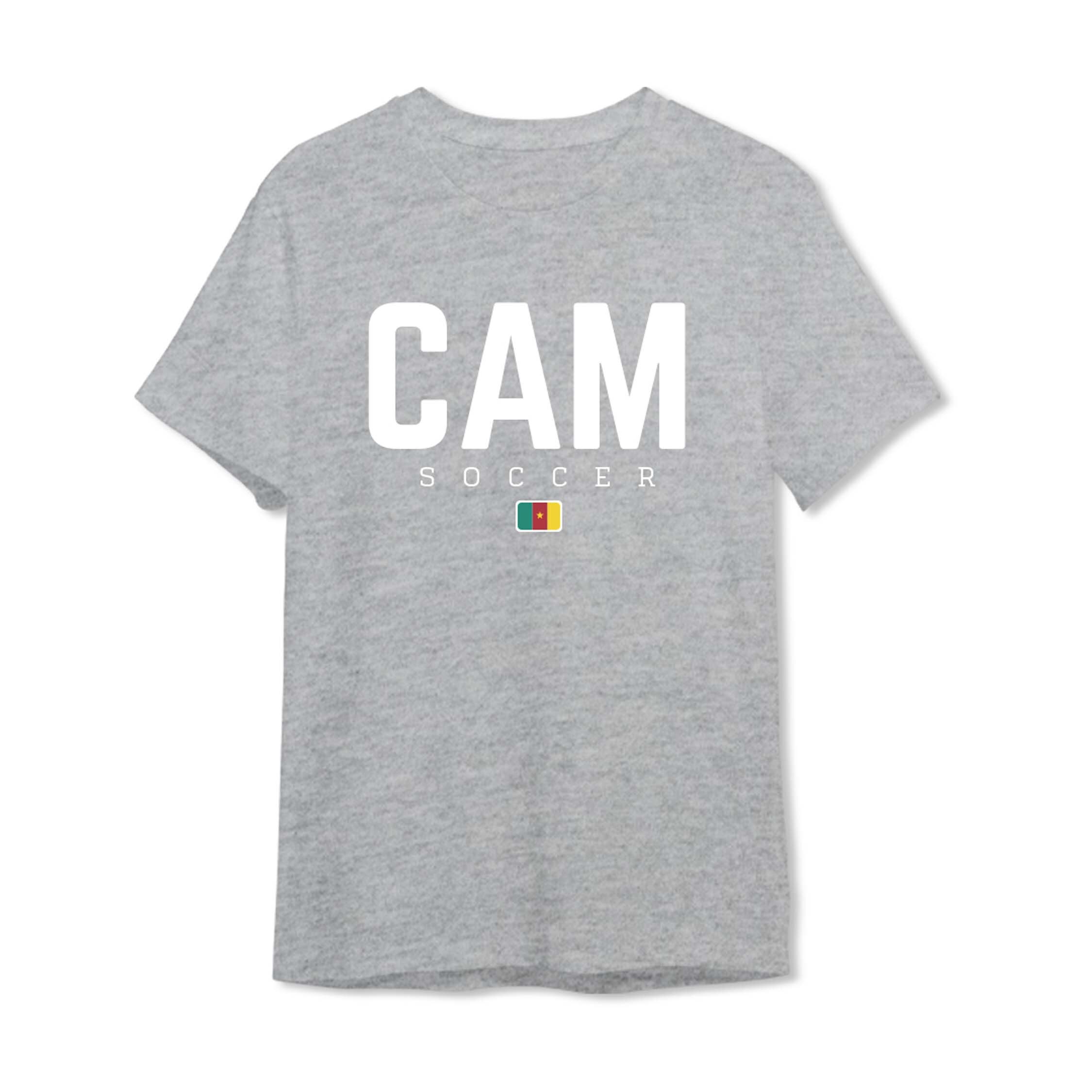 T-shirt Drapeau Cameroun 2025 - Unisexe - Cadeau Coupe Du Monde (coton, Neuf)