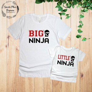 ninja Father Son Matching T-Shirts, Dad Shirts, Funny Dad Shirts daddy and son shirt set, daddy and me shirts