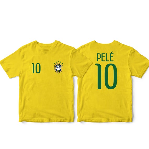Brazil soccer on sale jersey kids