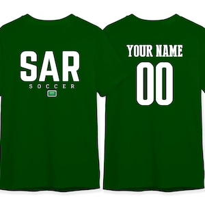 Saudi Arabia T shirt Flag Logo National Team Football 2022 Custom Customized Sports Name Number