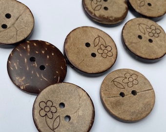 Coconut Shell Buttons Nz