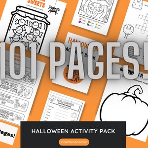 Halloween Activities, Halloween Activity Book, Halloween Activities for Kids, Halloween Activities for Toddlers, Halloween Activities Presch