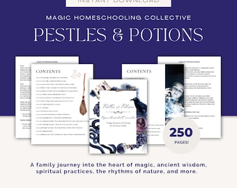Pestles & Potions Workbook - Magic Homeschooling Collective