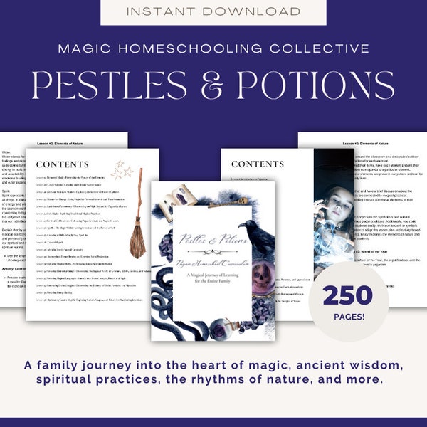 Pestles & Potions Workbook - Magic Homeschooling Collective