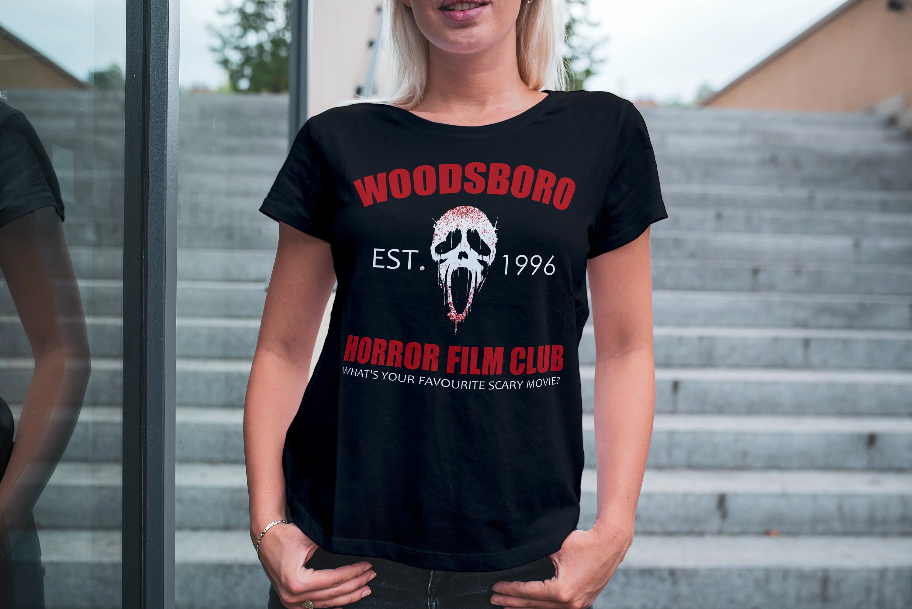 Scream Movie Shirt Let's Watch Scary Movies Shirt Ghost Etsy
