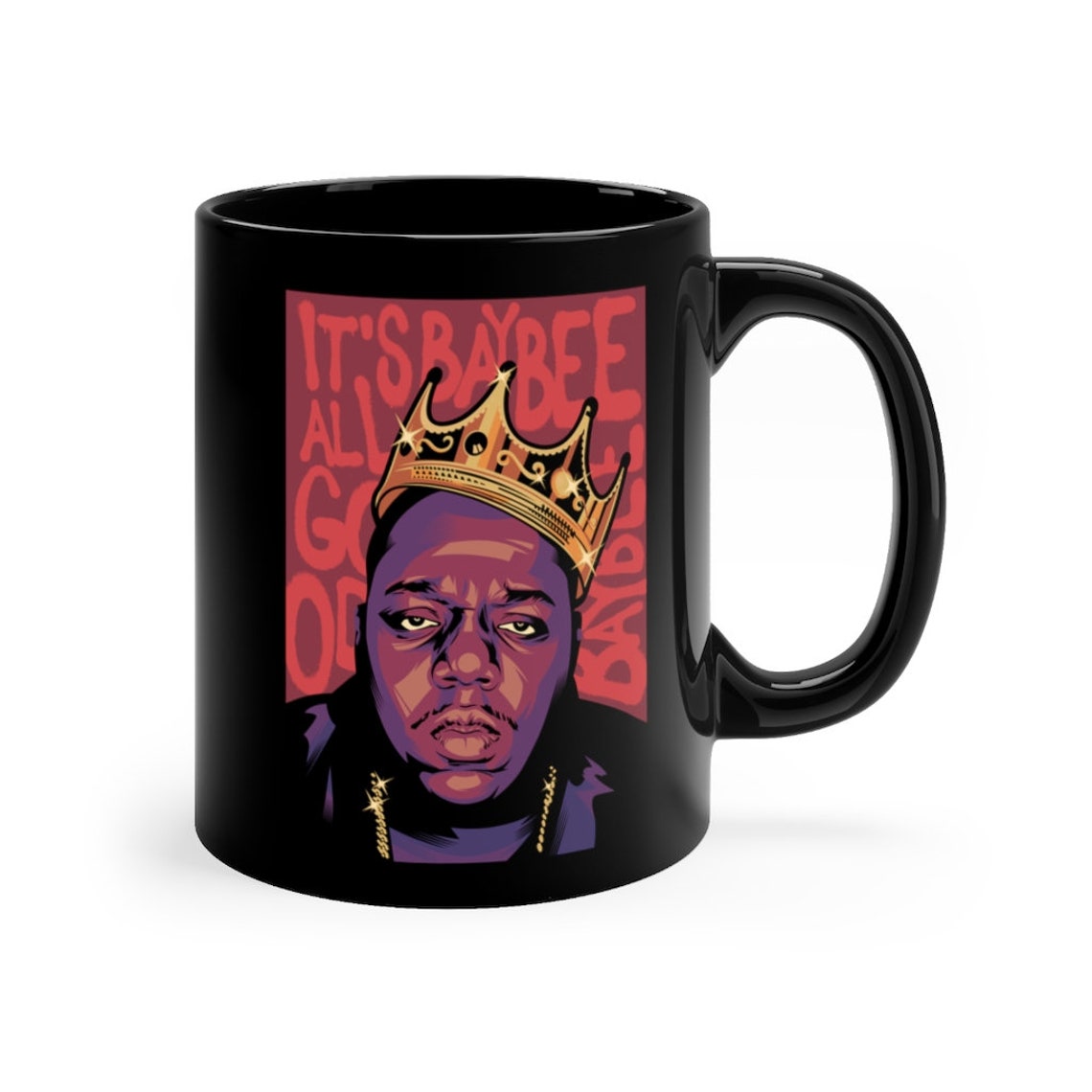 Notorious BIG Biggie Smalls Coffee Mug Inspired Hip Hop Big Etsy