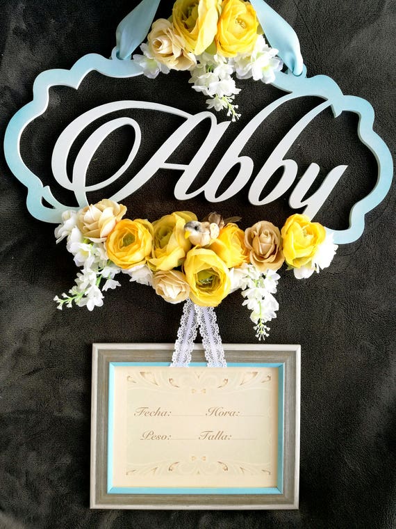 Baby Girl Door Hanger Wreath It S A Girl Girl Door Etsy