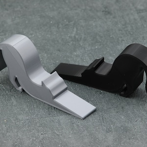 3D Printed Cat Door Stop: Stretching Cat Figure image 3